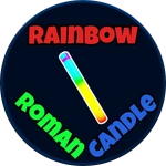 🌈Rainbow Roman Candle