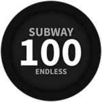Reach Level 100 in Subway Endless Mode