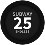Reach Level 25 in Subway Endless Mode