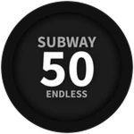 Reach Level 50 in Subway Endless Mode