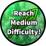 Reach Medium Difficulty!