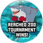 Reached 200 Tournament Wins!