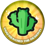 Reached Desert!