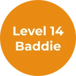 Reached Level 14 Baddie