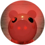 Red Flaming Piggy