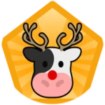 Rudolph Cow