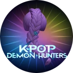 Rumi's Hair w/ Derpy Hairclip – KPop Demon Hunters