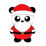 Santa Panda