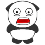 Scared Panda
