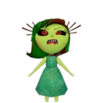 Scary Green Girl