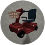 SCOOTER RACE CHAMPION BADGE