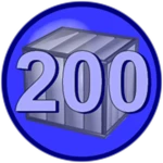 Silver crate 200