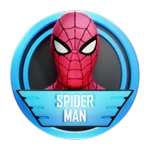 Spiderman skin and rope