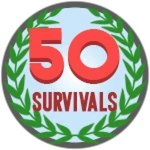 Survived 50 Disasters