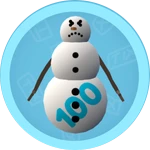 Take down 100 Snowmen