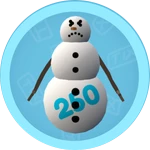 Take down 250 Snowmen