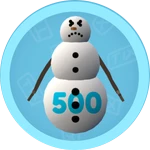 Take down 500 Snowmen