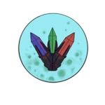 The crystals
