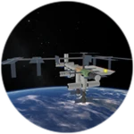The International Space Station!