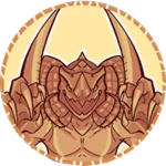 The Scalding Dunebeast - Level 100 Vulkaizen
