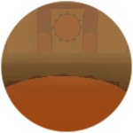 The sun with no heat