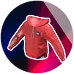 TJ Chicago Windbreaker (Red)