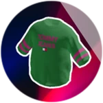 TJ Ringer Tee (Green / Pop Pink)