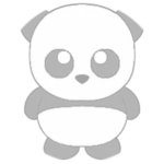Transparent Panda