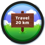 Travel 20km