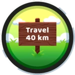 Travel 40km