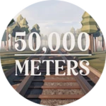 Travel 50k Meters
