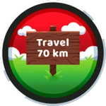 Travel 70km