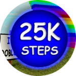 Twenty-Five Thousand Steps