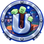 U