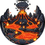 volcanic areas