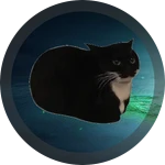 what the cat doing?