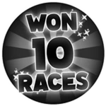 Won 10 Races