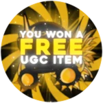 Won a Free UGC Item for the first time!