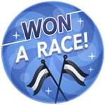 Won a race!