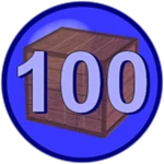 Wooden crate 100