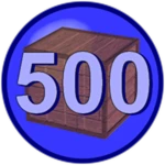 Wooden crate 500