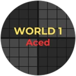 World 1 Aced