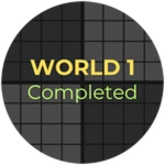 World 1 Completed