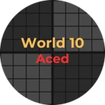 World 10 Aced