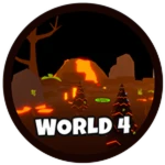 🌋 World 4!