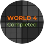 World 4 Completed