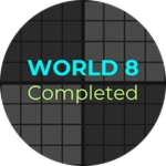 World 8 Completed