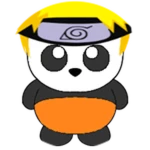 Yellow Hair Panda