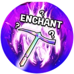 You enchanted a pickaxe!