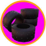 You equipped spike tires!